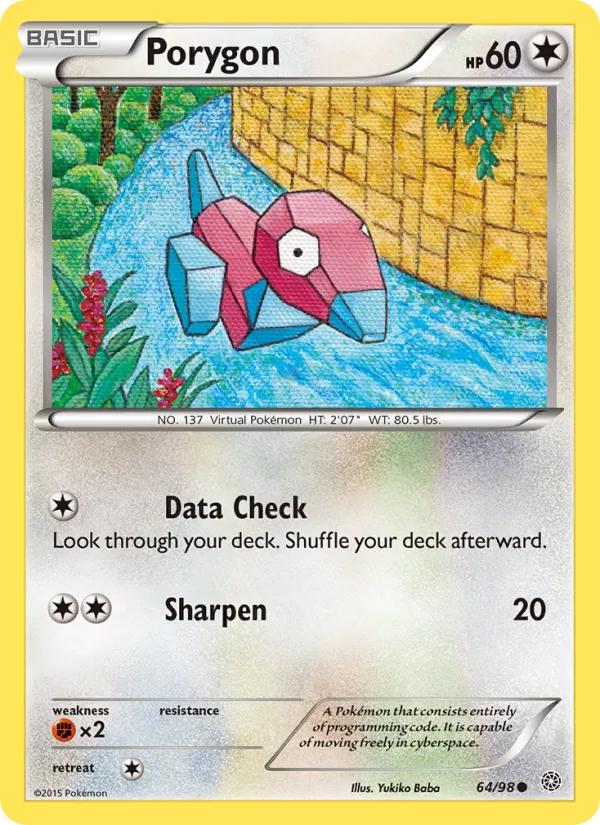 Porygon Ancient Origins 64/98