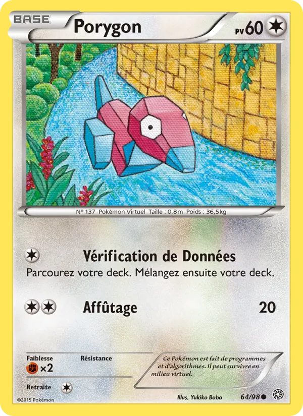 Porygon Origines Antiques 64/98