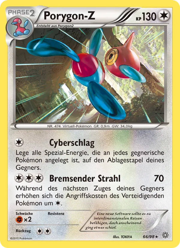 Porygon-Z Ewiger Anfang 66/98