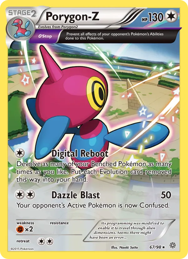 Porygon-Z Ancient Origins 67/98