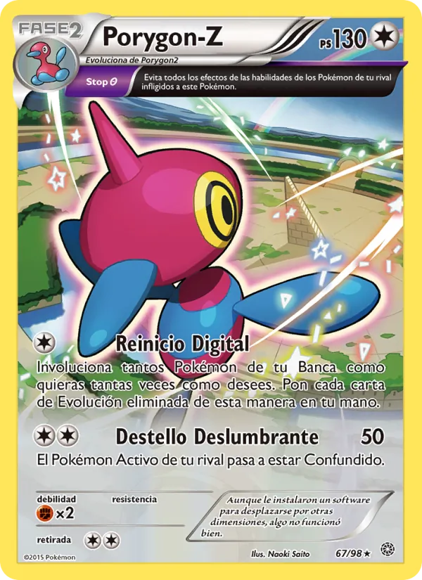 Porygon-Z Antiguos Orígenes 67/98