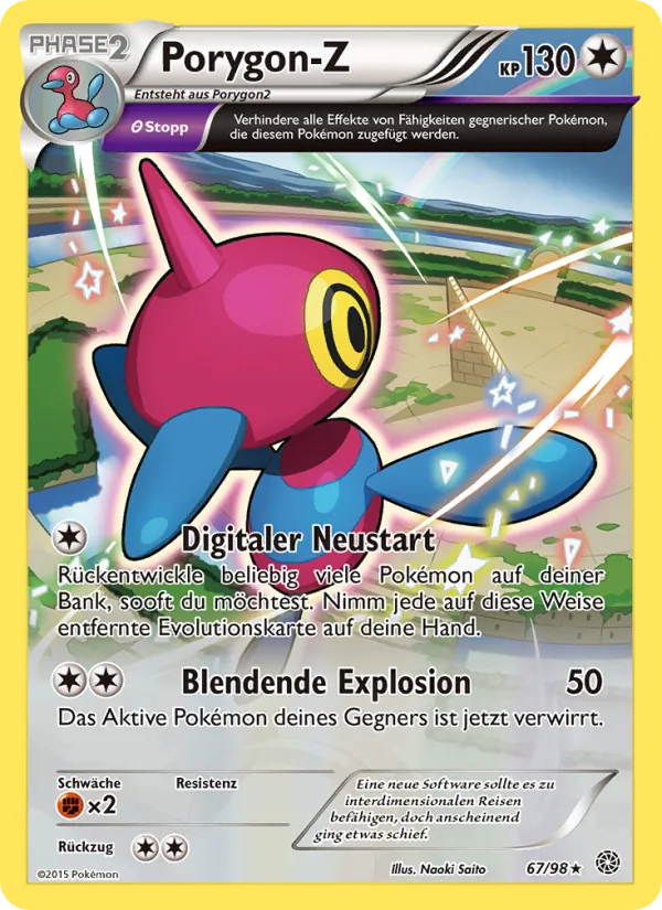 Porygon-Z Ewiger Anfang 67/98