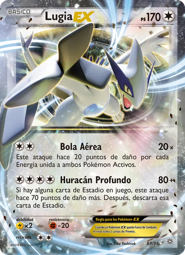 Lugia EX Antiguos Orígenes 68/98