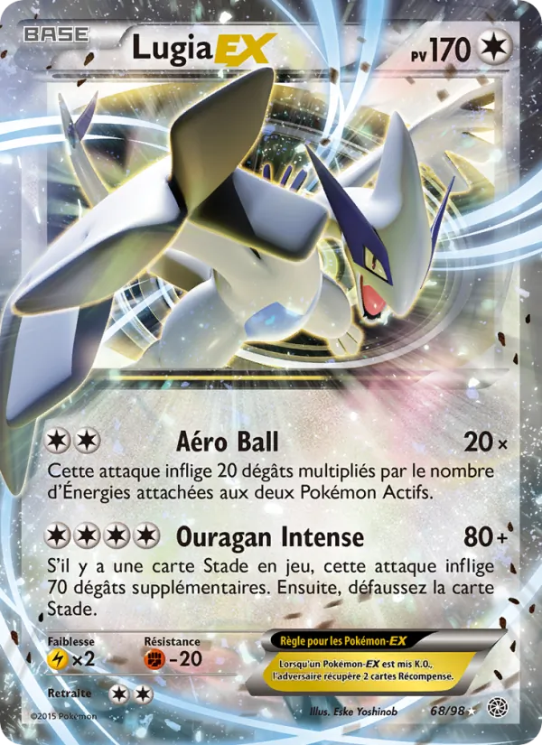Lugia EX Origines Antiques 68/98