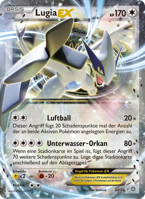 Lugia EX Ewiger Anfang 68/98