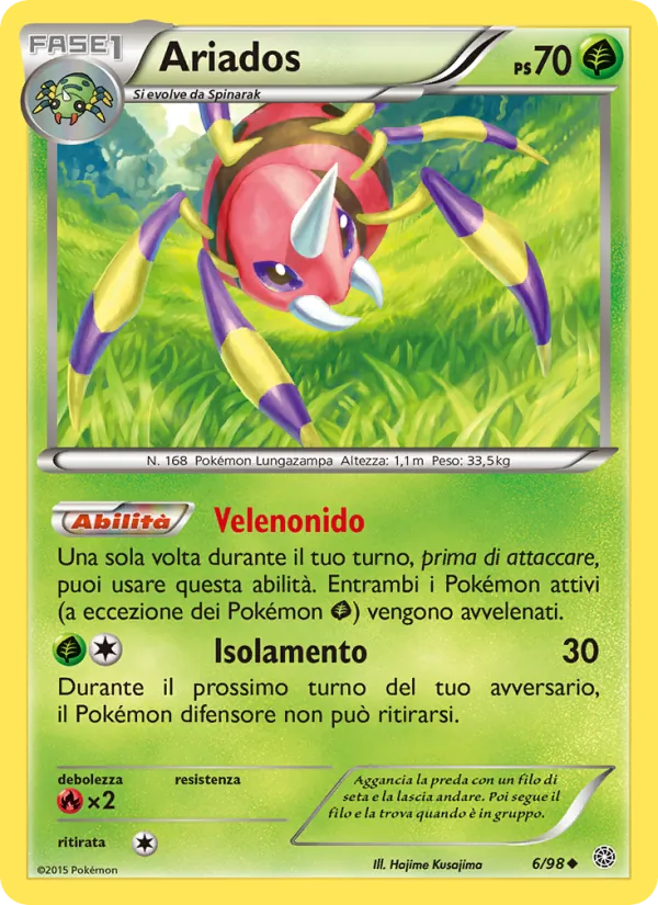 Ariados Antiche Origini 6/98