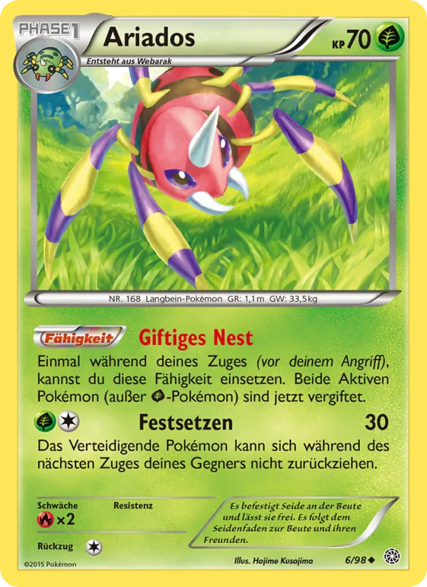 Ariados Ewiger Anfang 6/98