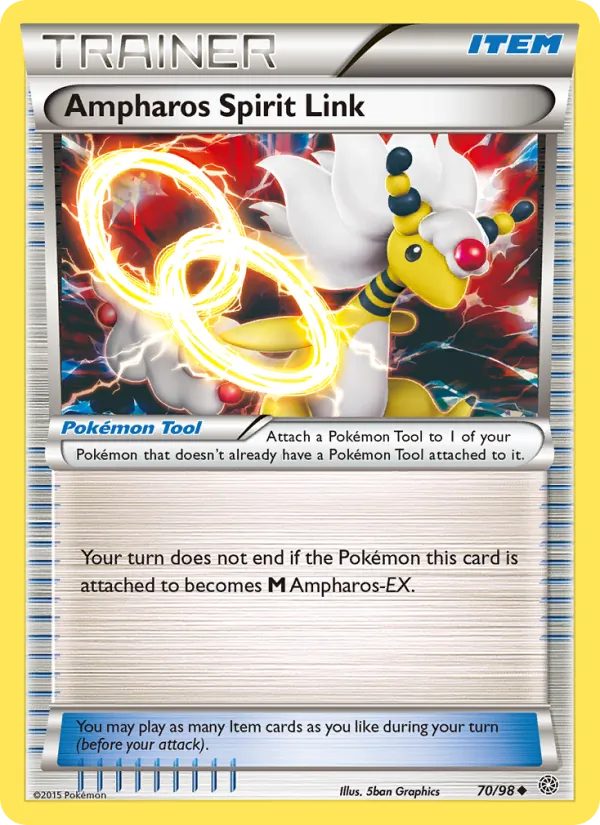 Ampharos Spirit Link Ancient Origins 70/98