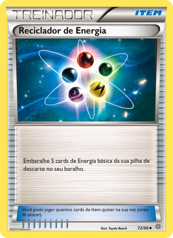 Reciclador de Energia Origens Ancestrais 72/98