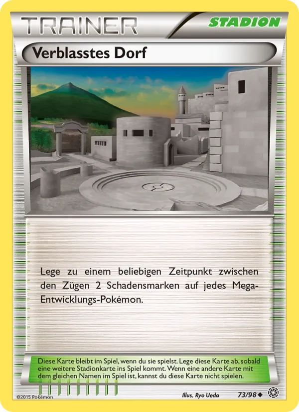 Verblasstes Dorf Ewiger Anfang 73/98