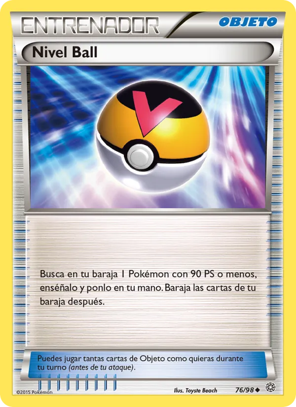 Nivel Ball Antiguos Orígenes 76/98