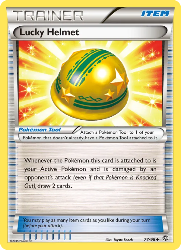 Lucky Helmet Ancient Origins 77/98
