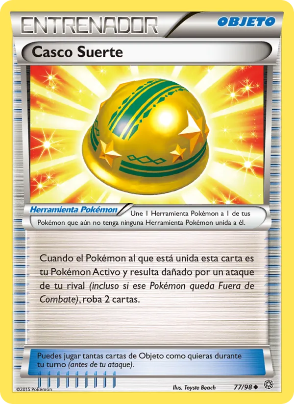 Casco Suerte Antiguos Orígenes 77/98