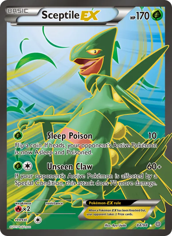 Sceptile EX Ancient Origins 84/98