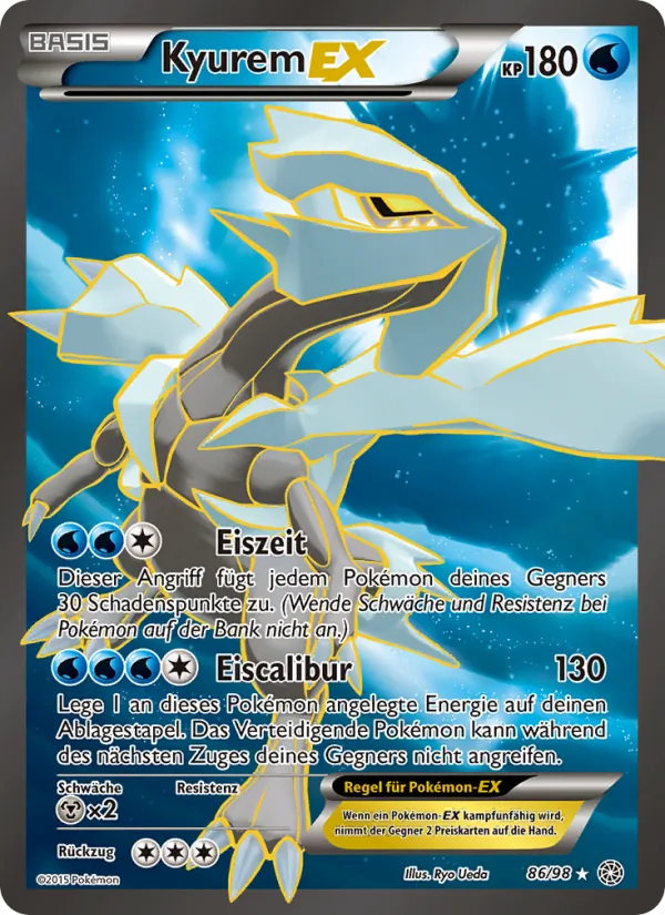 Kyurem EX Ewiger Anfang 86/98