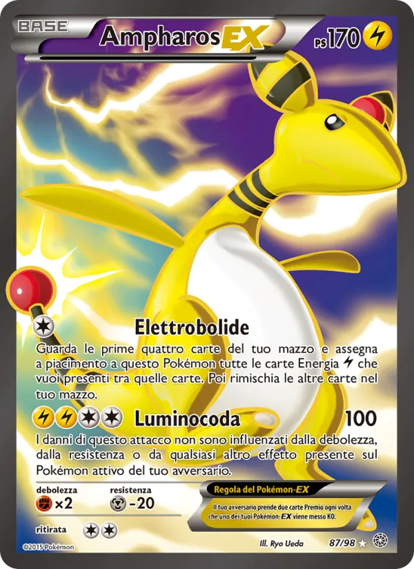 Ampharos EX Antiche Origini 87/98
