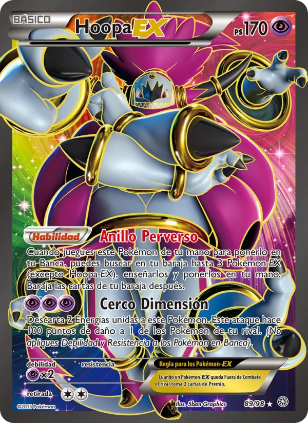 Hoopa EX Antiguos Orígenes 89/98
