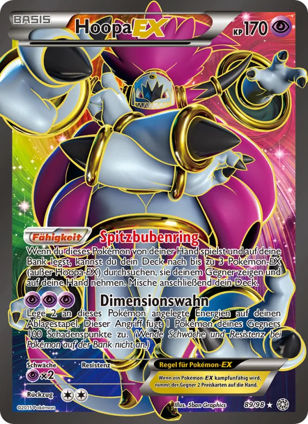 Hoopa EX Ewiger Anfang 89/98
