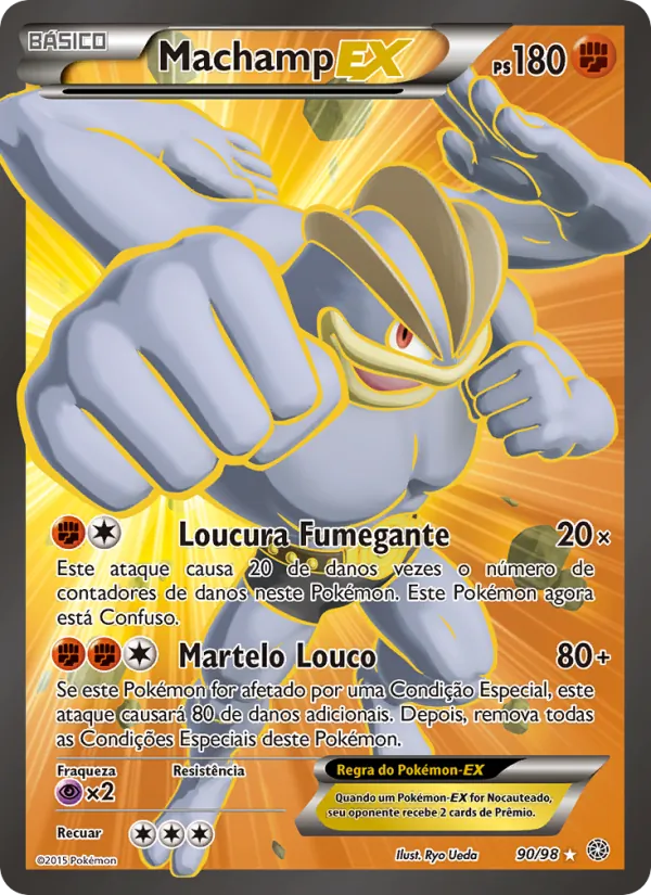 Machamp EX Origens Ancestrais 90/98