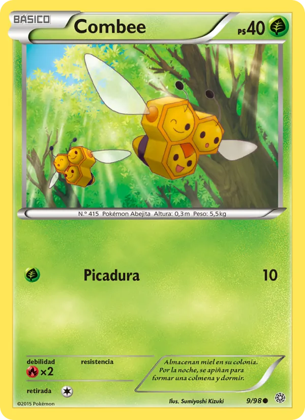 Combee Antiguos Orígenes 9/98
