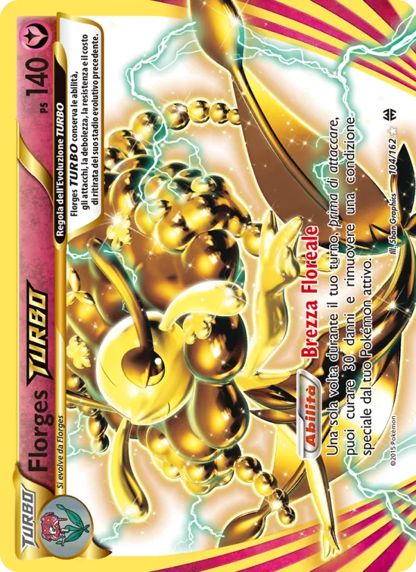 Florges TURBO Turbo Blitz 104/162