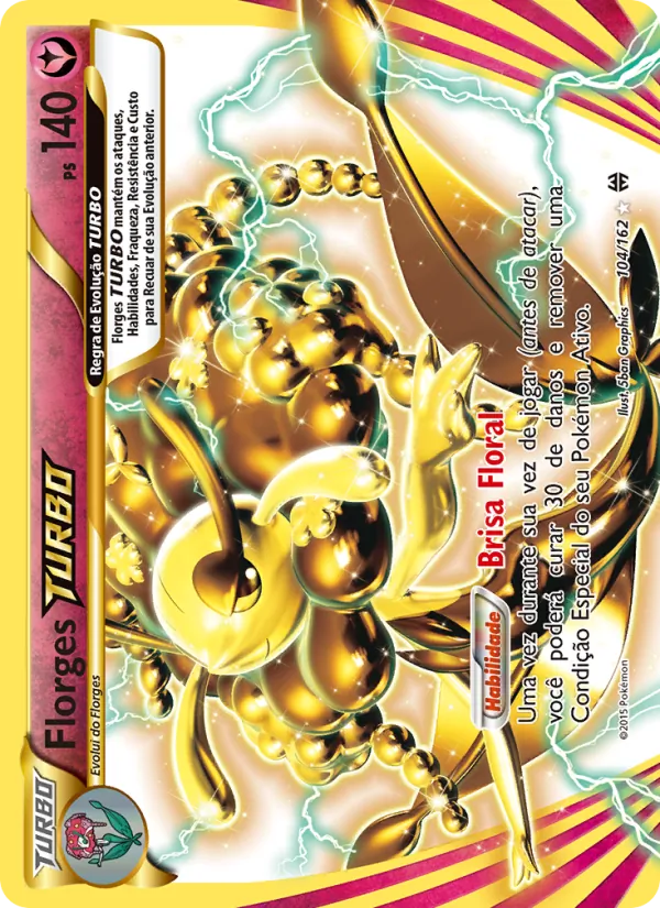 Florges TURBO Turbo Revolução 104/162