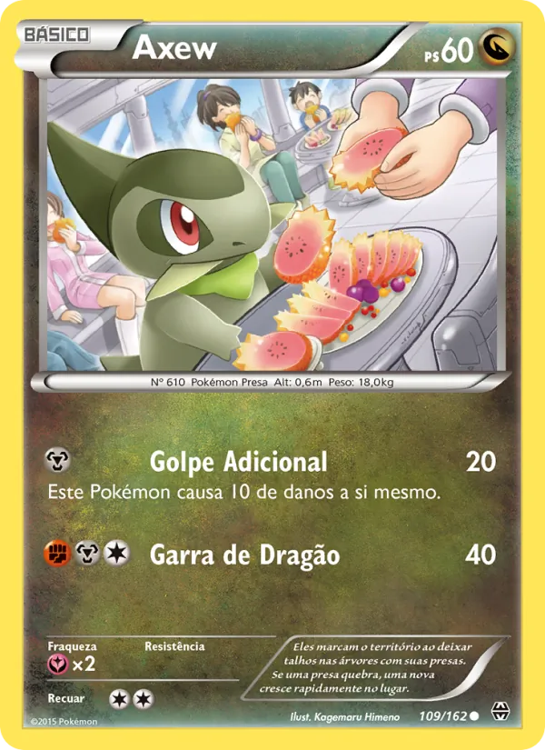 Axew Turbo Revolução 109/162