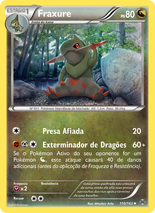Fraxure Turbo Revolução 110/162