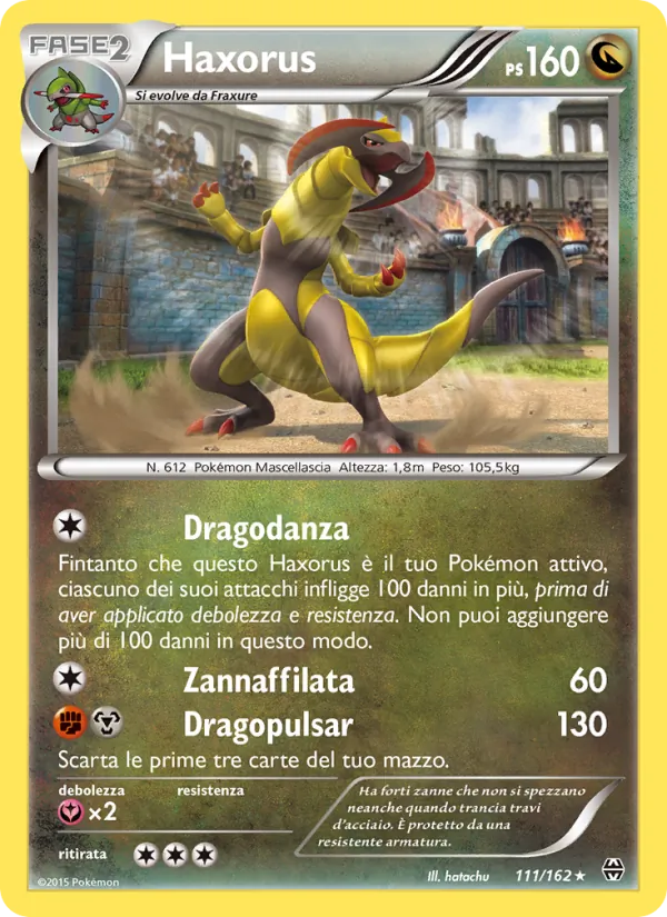 Haxorus Turbo Blitz 111/162
