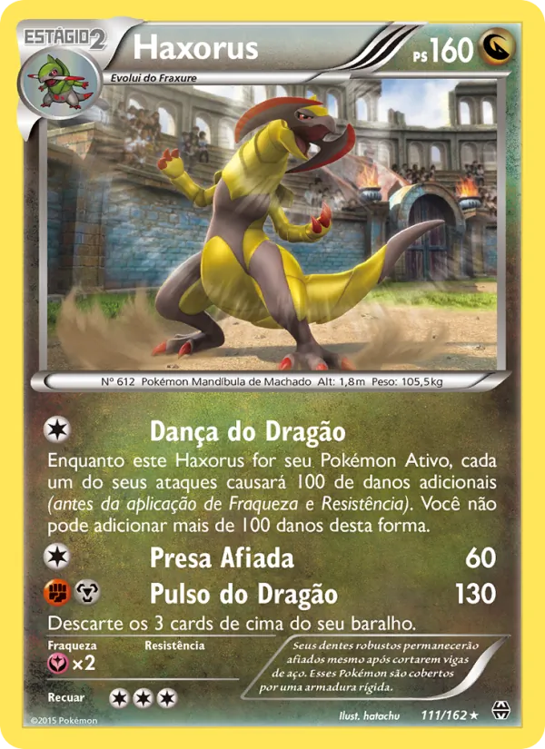 Haxorus Turbo Revolução 111/162