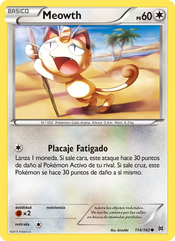 Meowth Turbo Impulso 114/162