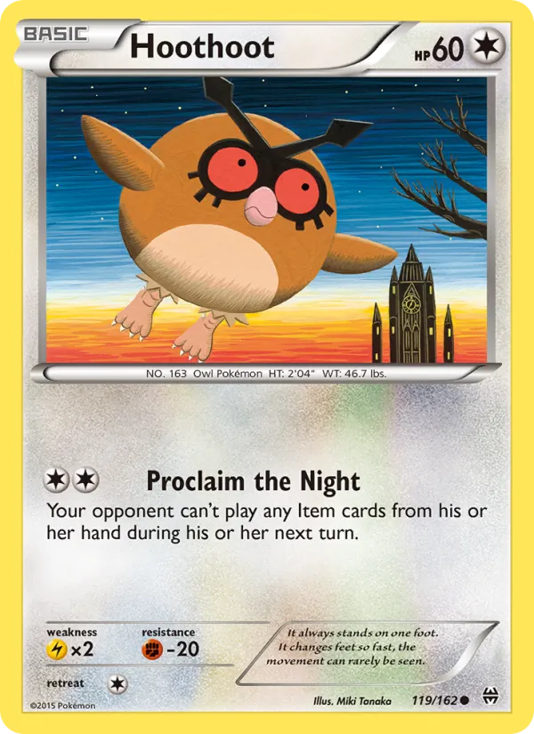 Hoothoot BREAKthrough 119/162