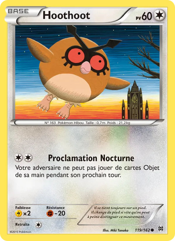Hoothoot Impulsion Turbo 119/162