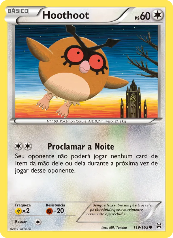 Hoothoot Turbo Revolução 119/162