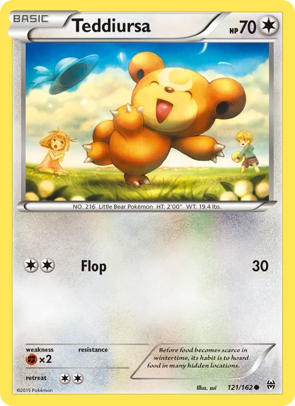 Teddiursa BREAKthrough 121/162