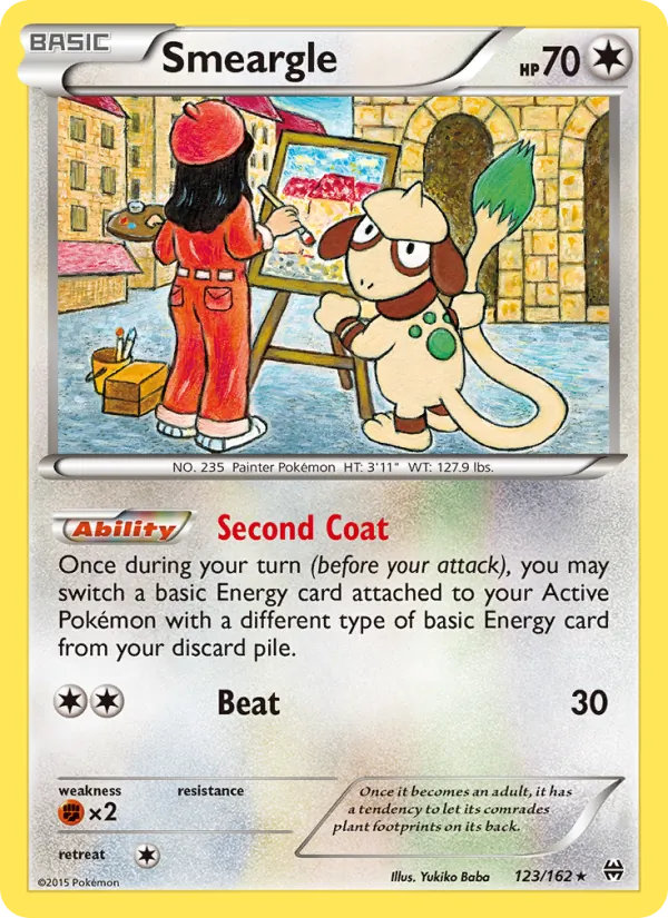 Smeargle BREAKthrough 123/162