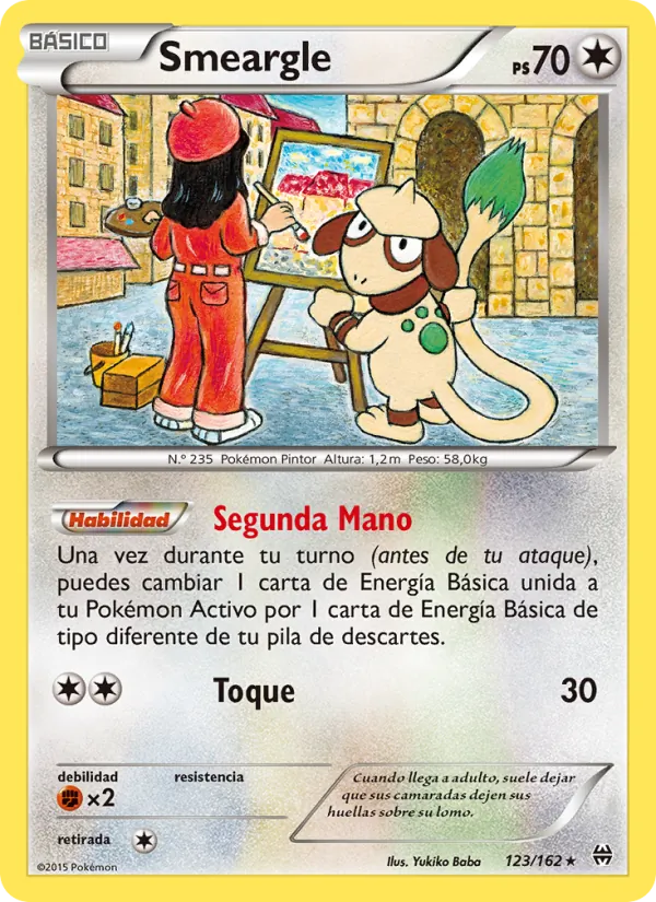 Smeargle Turbo Impulso 123/162