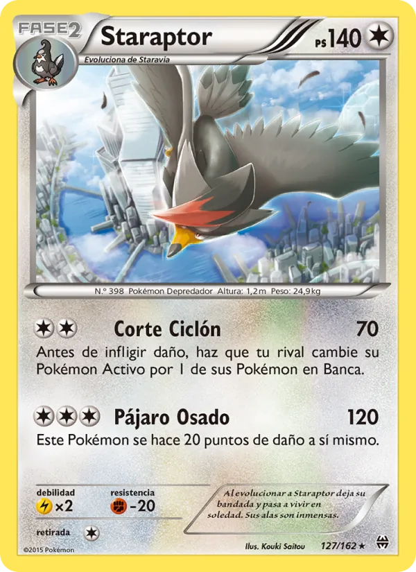 Staraptor Turbo Impulso 127/162
