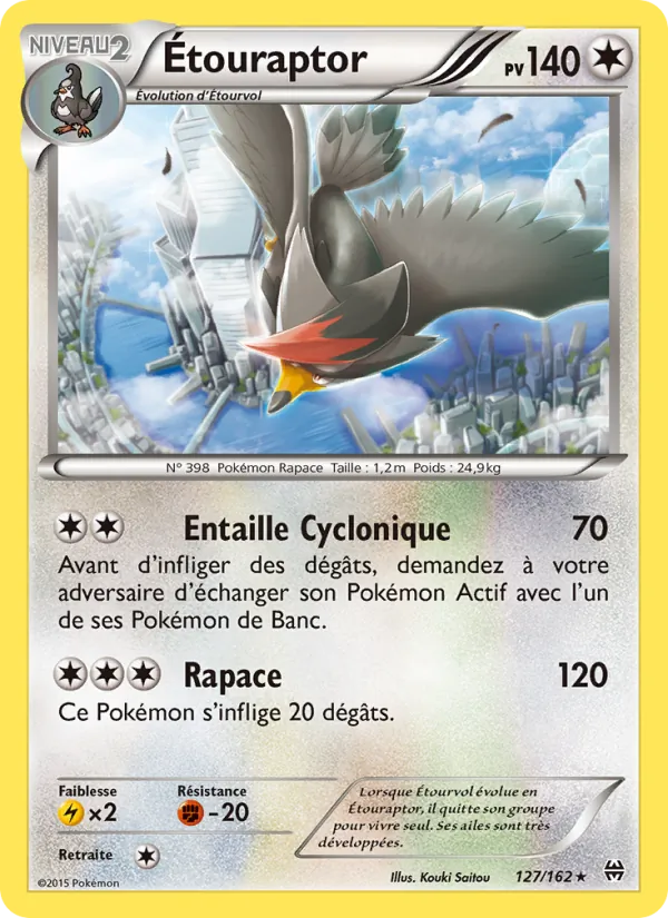 Étouraptor Impulsion Turbo 127/162