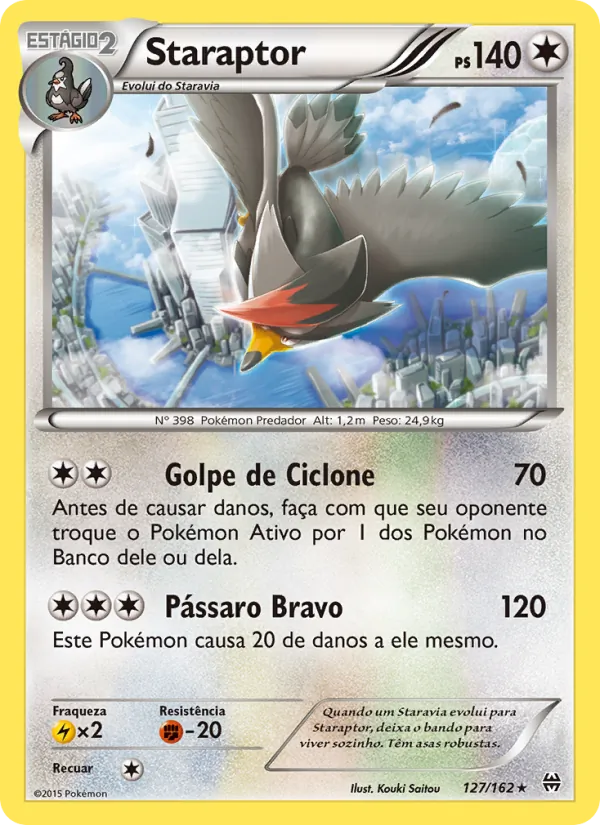 Staraptor Turbo Revolução 127/162