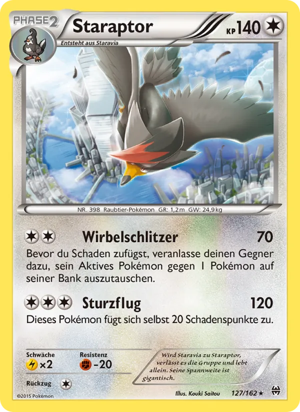 Staraptor TURBOstart 127/162