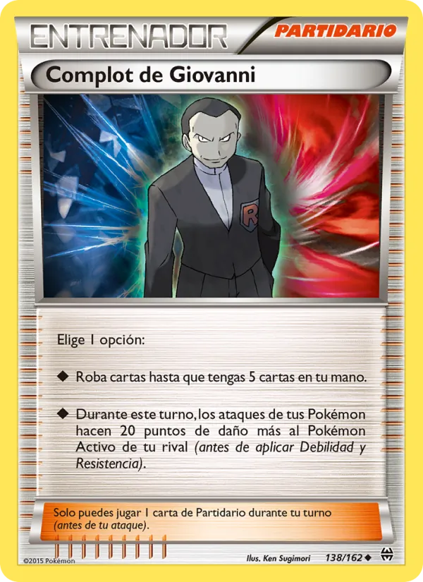 Complot de Giovanni Turbo Impulso 138/162