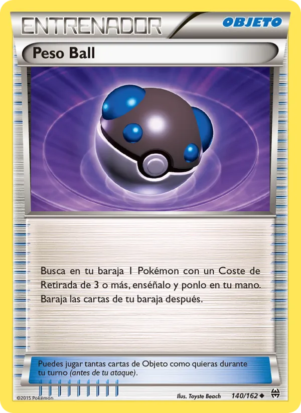 Peso Ball Turbo Impulso 140/162