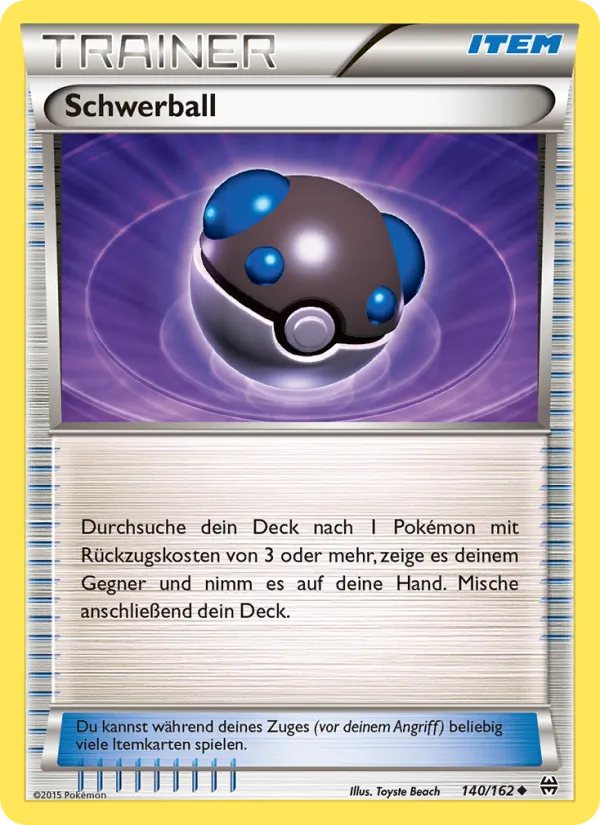 Schwerball TURBOstart 140/162