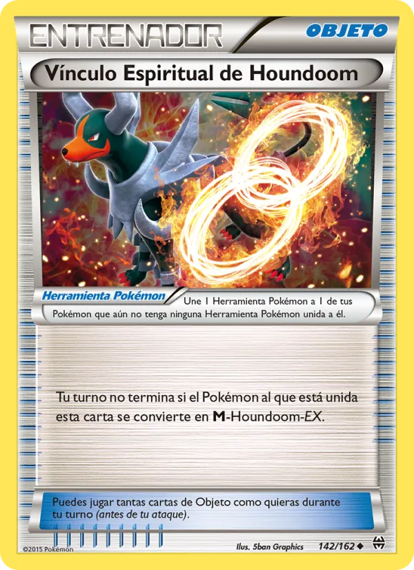 Vínculo Espiritual de Houndoom Turbo Impulso 142/162