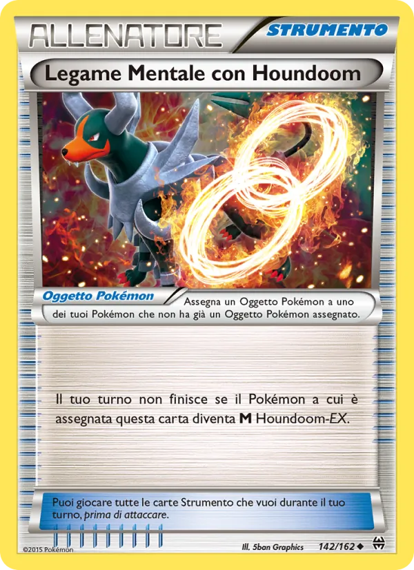 Legame Mentale con Houndoom Turbo Blitz 142/162