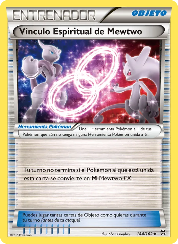 Vínculo Espiritual de Mewtwo Turbo Impulso 144/162