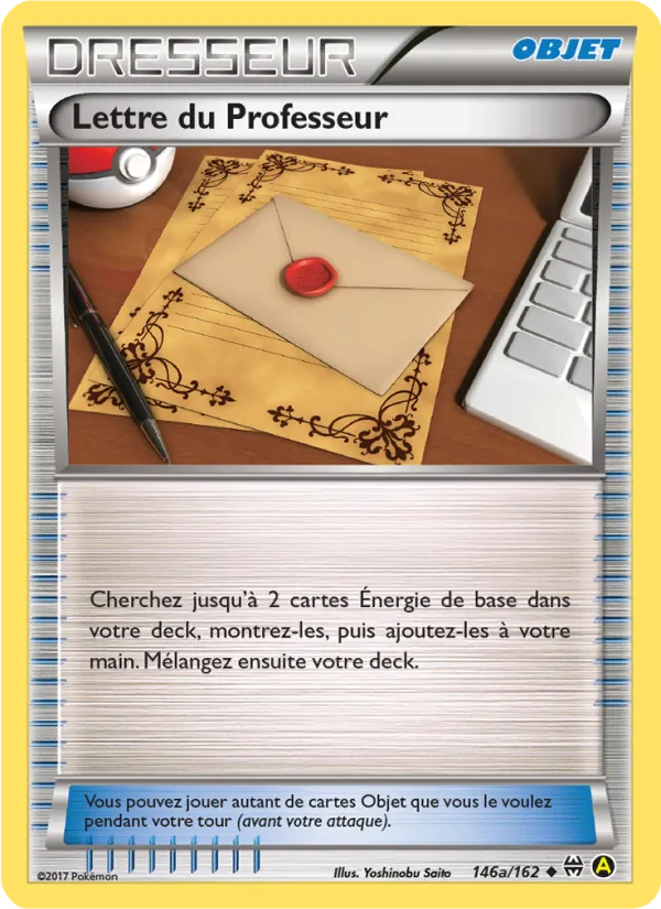 Lettre du Professeur Impulsion Turbo 146a/162