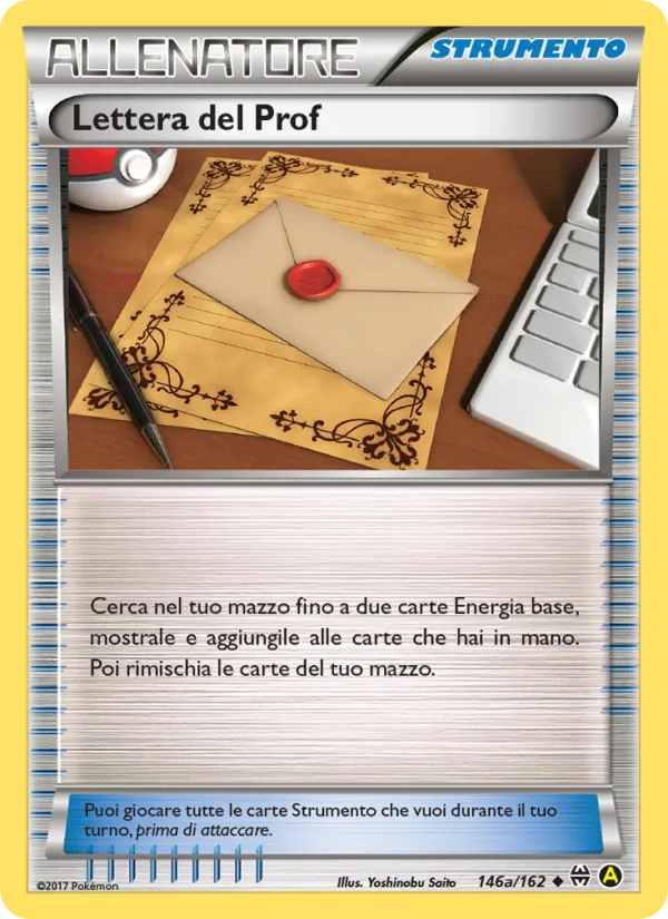 Lettera del Prof Turbo Blitz 146a/162
