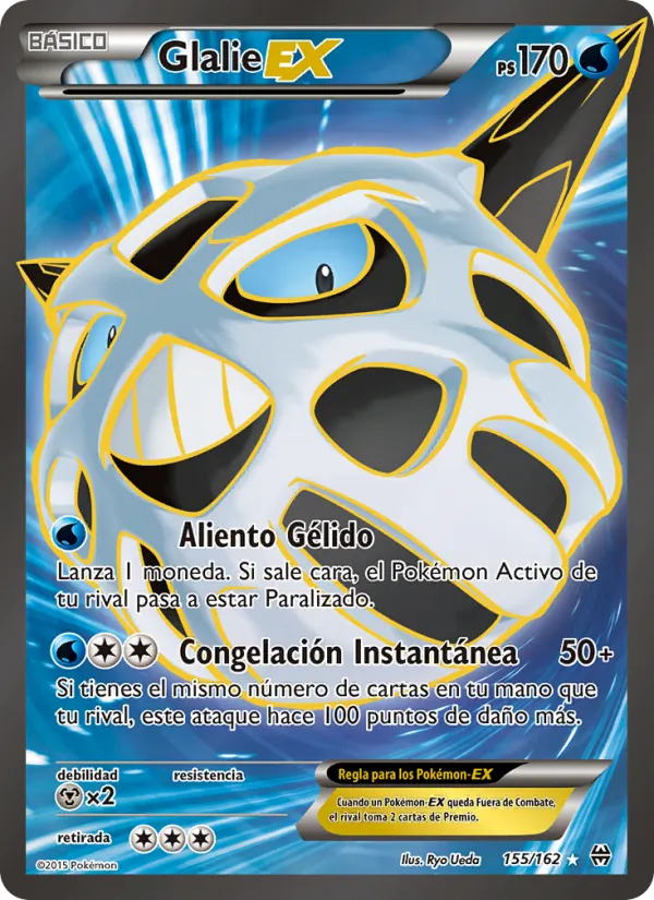 Glalie EX Turbo Impulso 155/162
